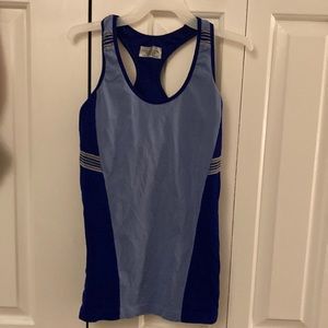 XS Blue athleta tank top